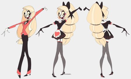 Hazbin Hotel Чарли в полный рост