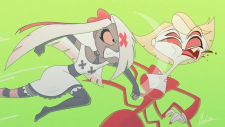 Angel Dust Hazbin Hotel
