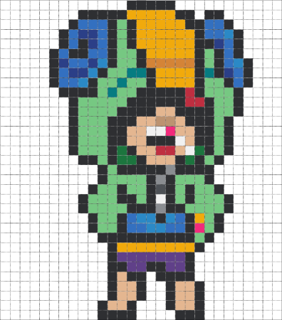 Леон БРАВЛ старс по кленткам