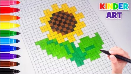 Вышивка крестом Подсолнухи