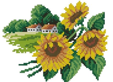 Бискорню Подсолнухи схемы