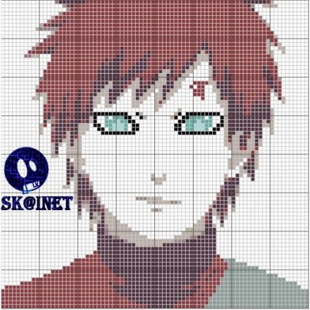 Гаара пиксельарт