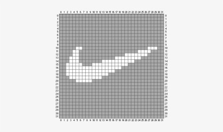 Логотип найк вышивка