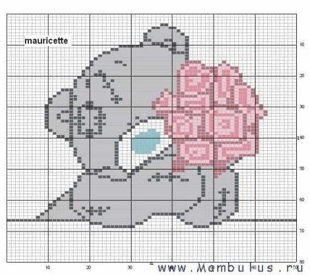 Рисование по клеточкам Сова