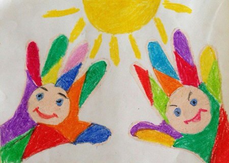 Рисование на тему день защиты детей