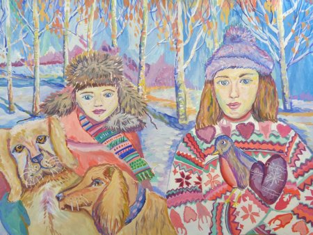 Рисунок моя Сибирь