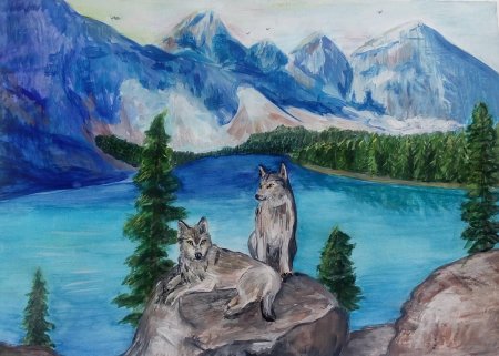 Конкурс с 12 лет Северное сияние в ДХШ