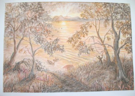 Национальный художник с города Дудинка картины