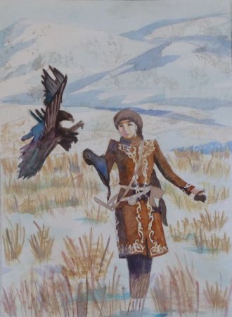 Сибирь рисунок