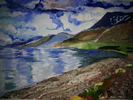 Станковая композиция монастырь