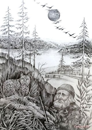 Пейзаж природы для детей 11 лет