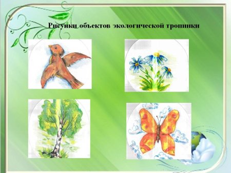 Рисование предметами окружающего