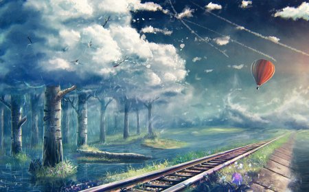 Фантастические пейзажи