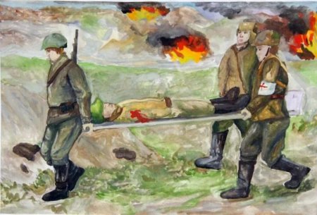 Рисунок на тему война