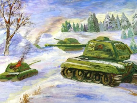 Рисунок на 9 мая