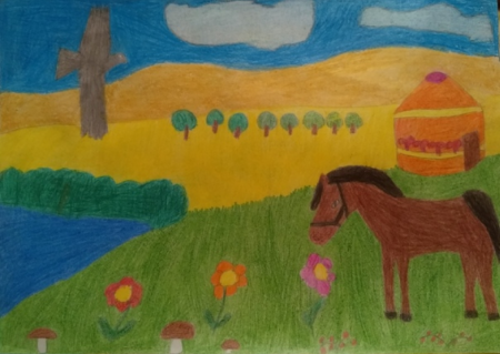 Рисунок на тему природа