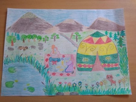 Рисунок на тему Башкирия