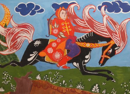 Сказки народов мира иллюстрации