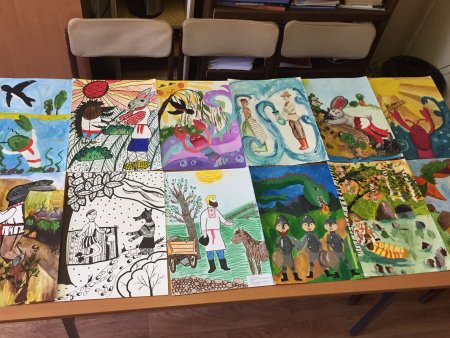 Конкурс рисунков сказки народов мира