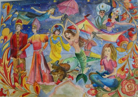 Конкурс рисунков сказки