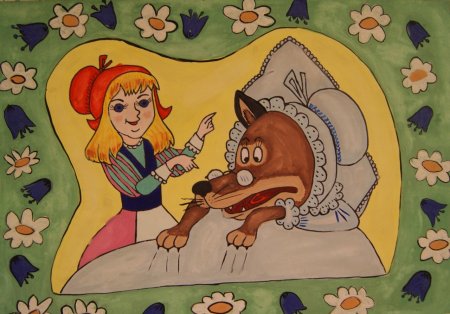 Красная шапочка рисунок