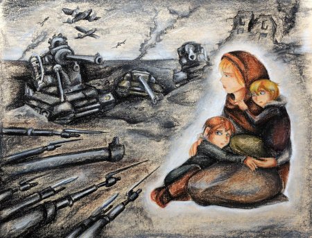 Рисунки о войне