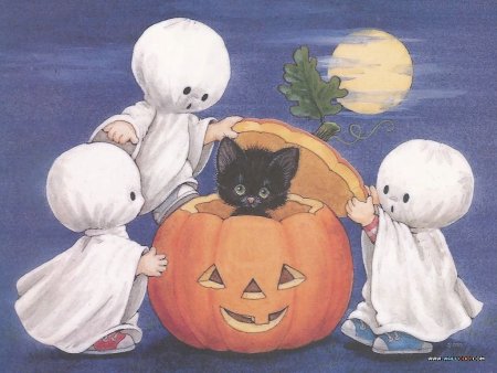 Рисунок к празднику Хэллоуин