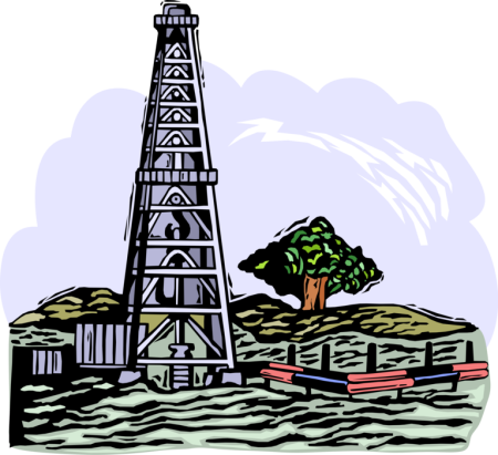 Нефть мультяшная