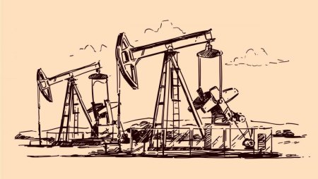 Нефтяная вышка эскиз