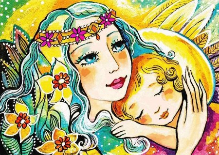 Рисунок на тему Мамина мечта