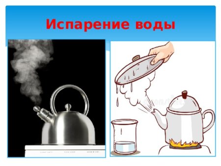 Испарение воды