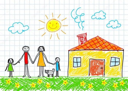 Семья рисунок