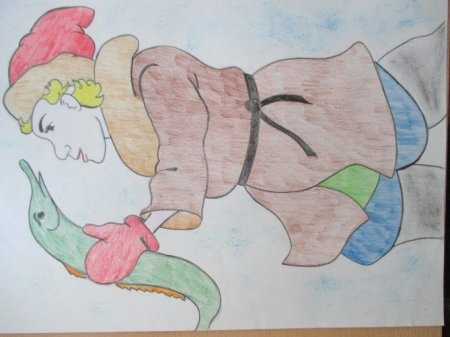 Рисунок на тему любимая сказка