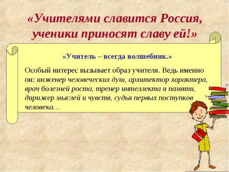 Рисунок моя учительница