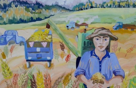 Сельское хозяйство глазами детей