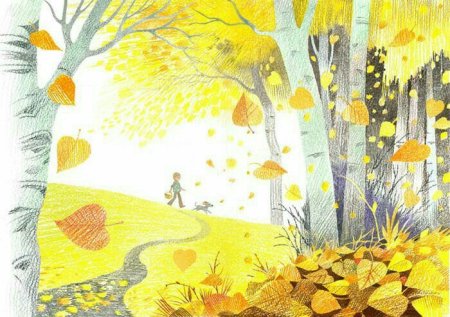 Иллюстрация к стихотворению Майкова осень