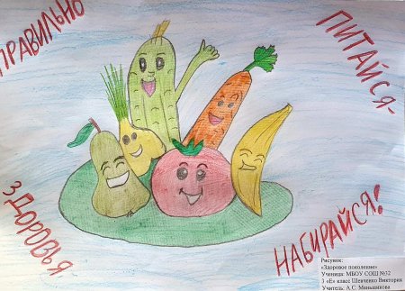 Рисунок на тему здоровье твое богатство