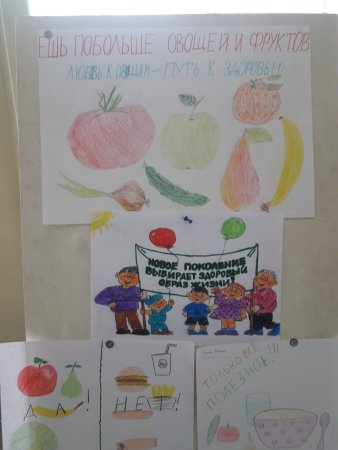 Рисунок на тему правильное питание