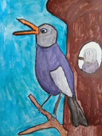 Рисунок ко Дню птиц