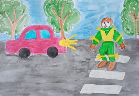 Рисунок к конкурсу Засветись на дороге