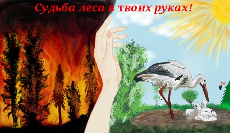 Рисунок на тему сохранение лесов
