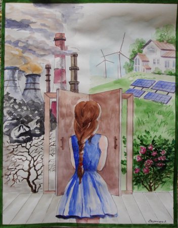 Рисунок на тему будущее