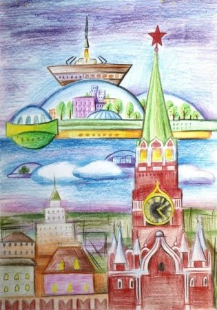 Будущее России рисунок