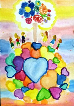 Рисунок ко Дню толерантности