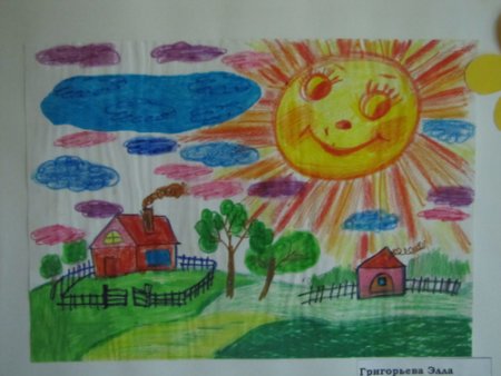 Рисунок ко Дню матери