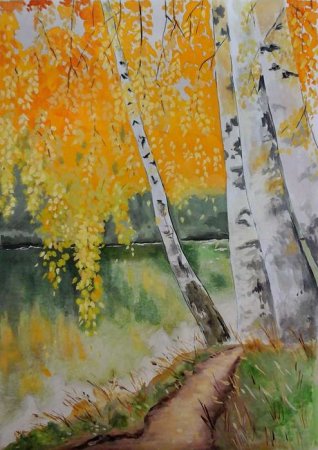 Картина на осенний бал