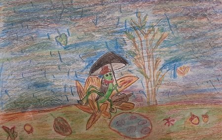 Осенний дождь учи ру