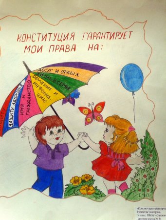 Конституция глазами детей