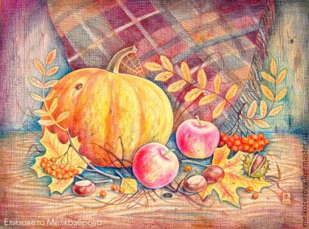 Елизавета Мелкозерова натюрморт