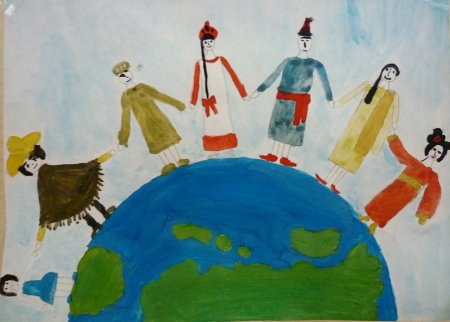 Плакат на тему мы разные но мы вместе